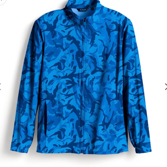 SCALES GEAR FRIGATE CAMO FULL ZIP JACKET - Picture 1 of 7